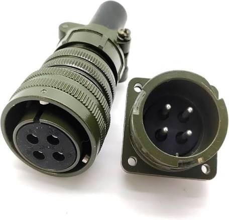 Mil-Spec circular connector pair