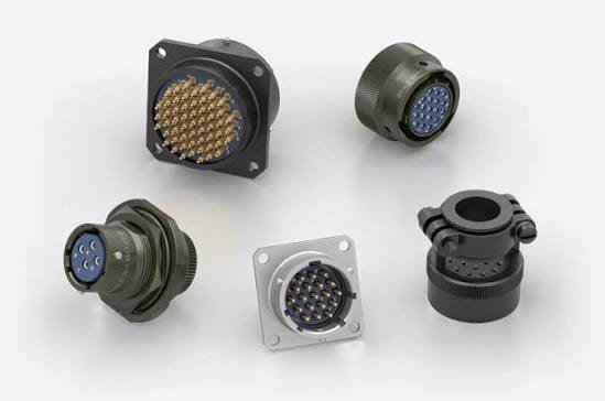 Range of circular and panel-mount connectors